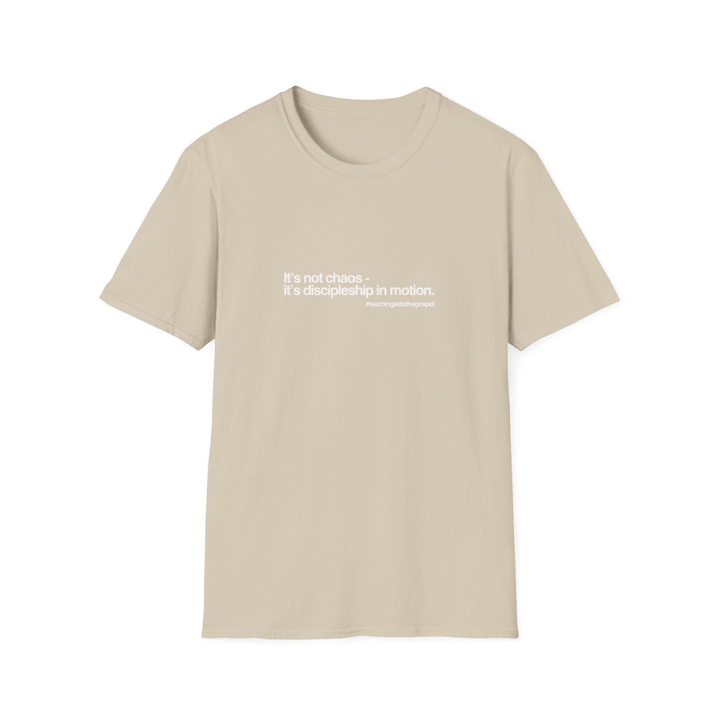 Discipleship in Motion – KidMin Softstyle Ministry Tee - Unisex Softstyle T-Shirt - Children's Ministry - Sunday School