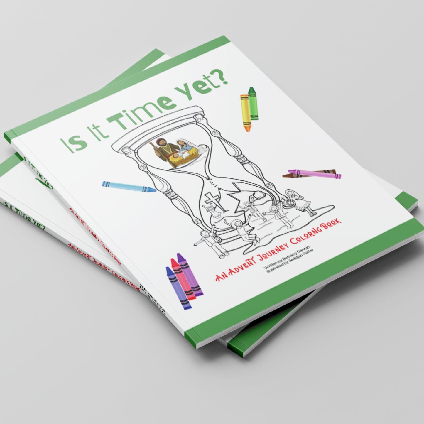 "Is It Time Yet?" Coloring Book for Advent and Christmas (download only)