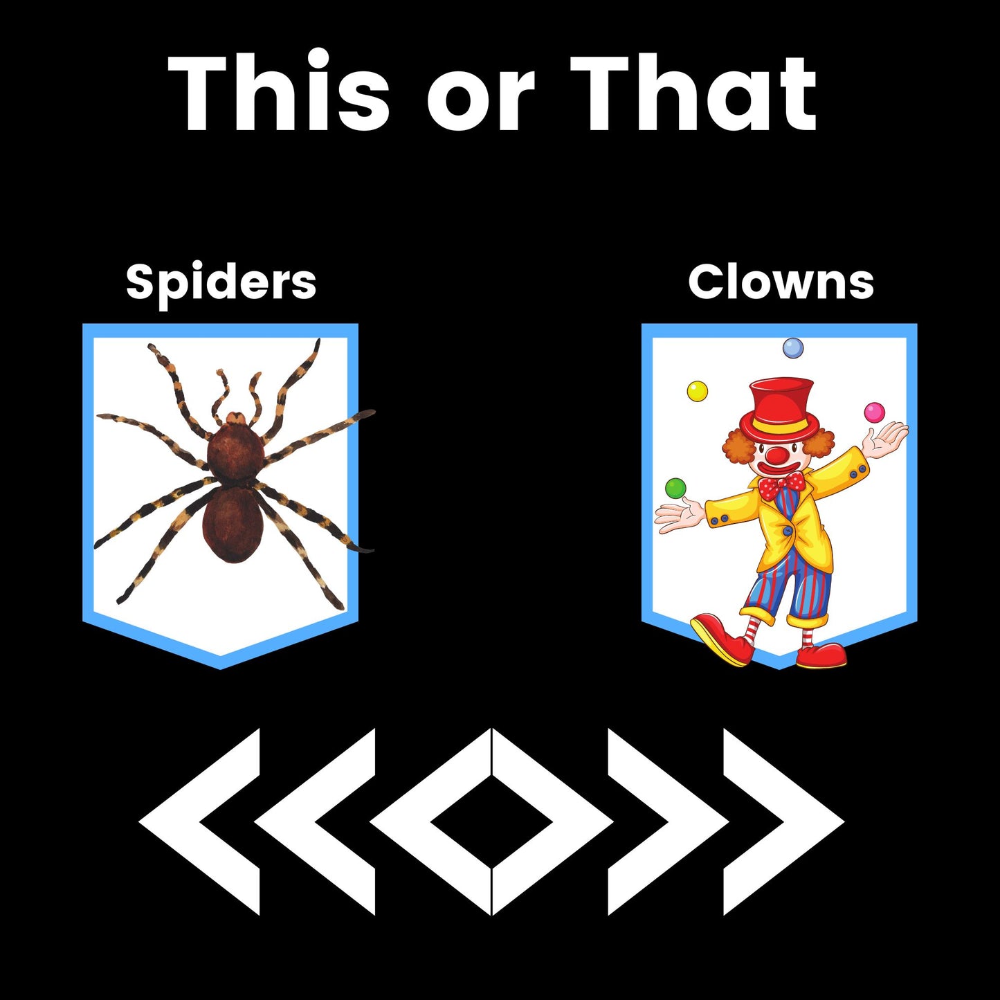 Fear Factor - This or That - On Screen Game for Children's Ministry (download only)