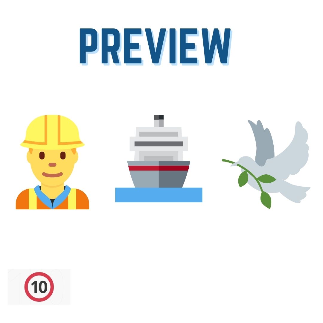 Guess the Emoji Bible Story - On Screen Game for Children's Ministry (download only)