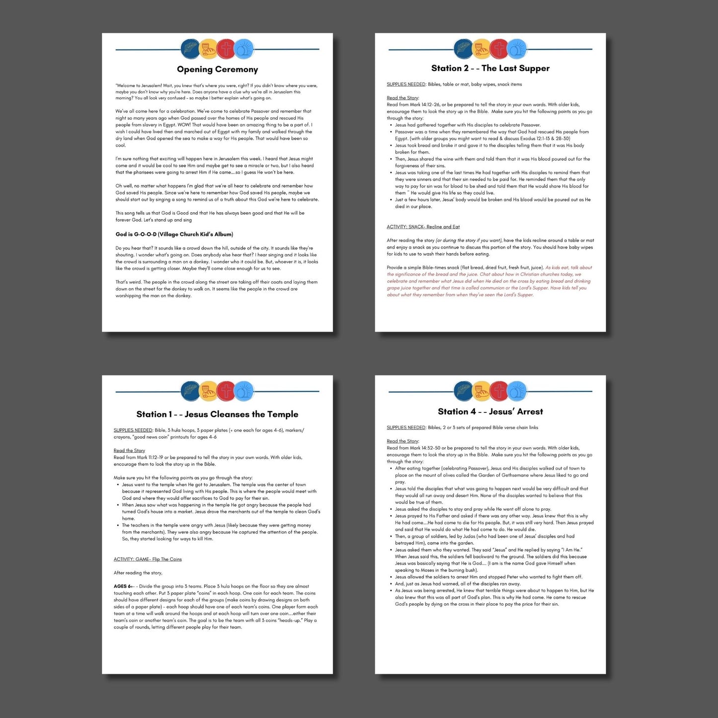 It Happened One Week - Easter Event - 1 Day VBS (download only)