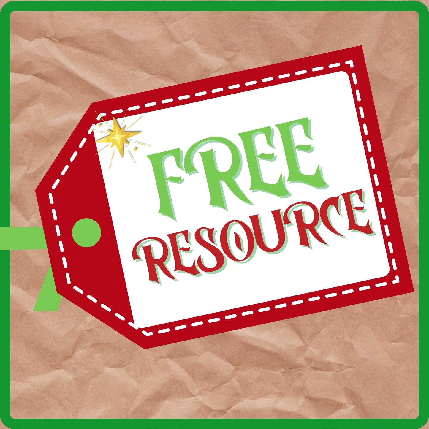 Christmas Story in a Bag (Free Resource)