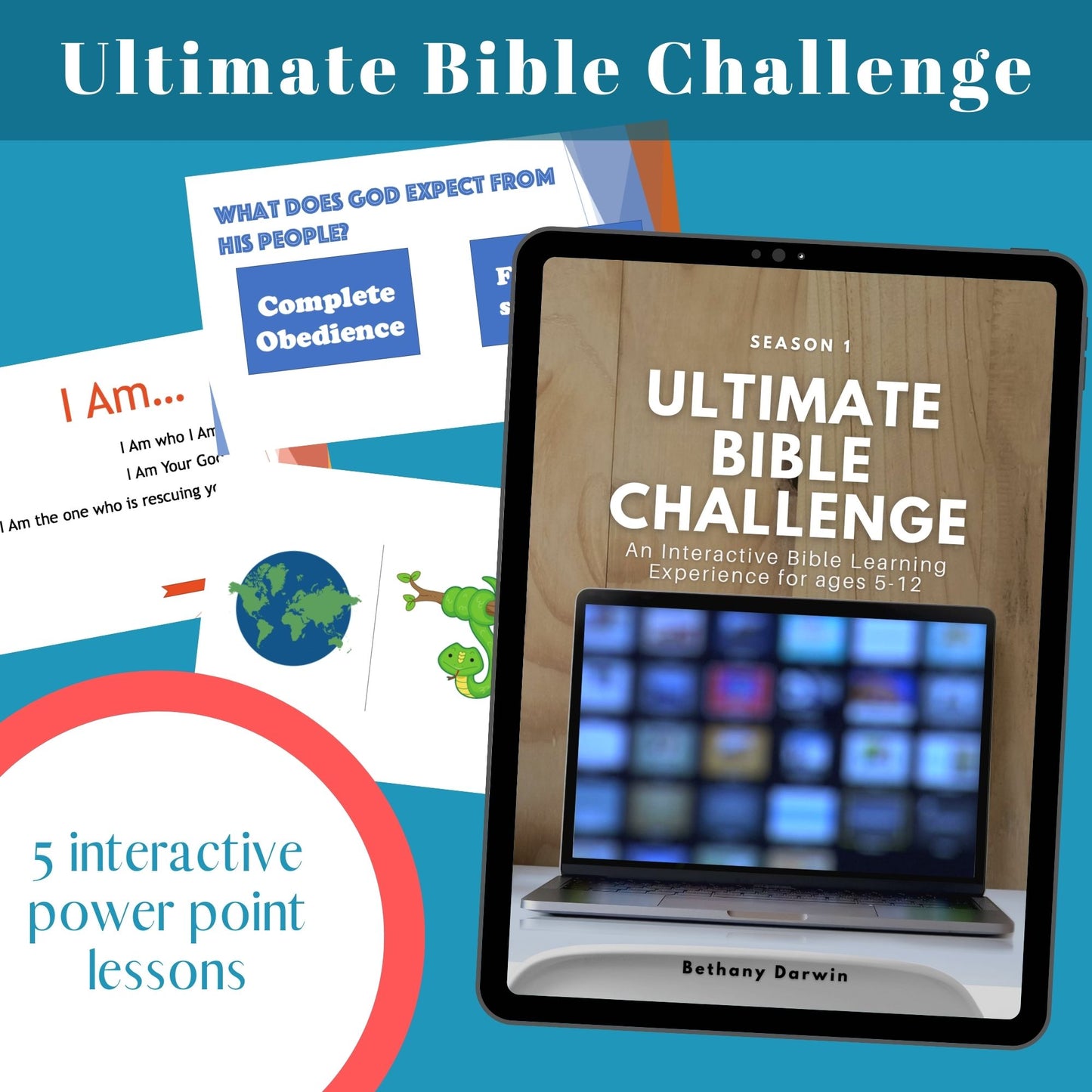 Ultimate Bible Challenge - 5-week Gameshow Style Bible Lessons (download only)