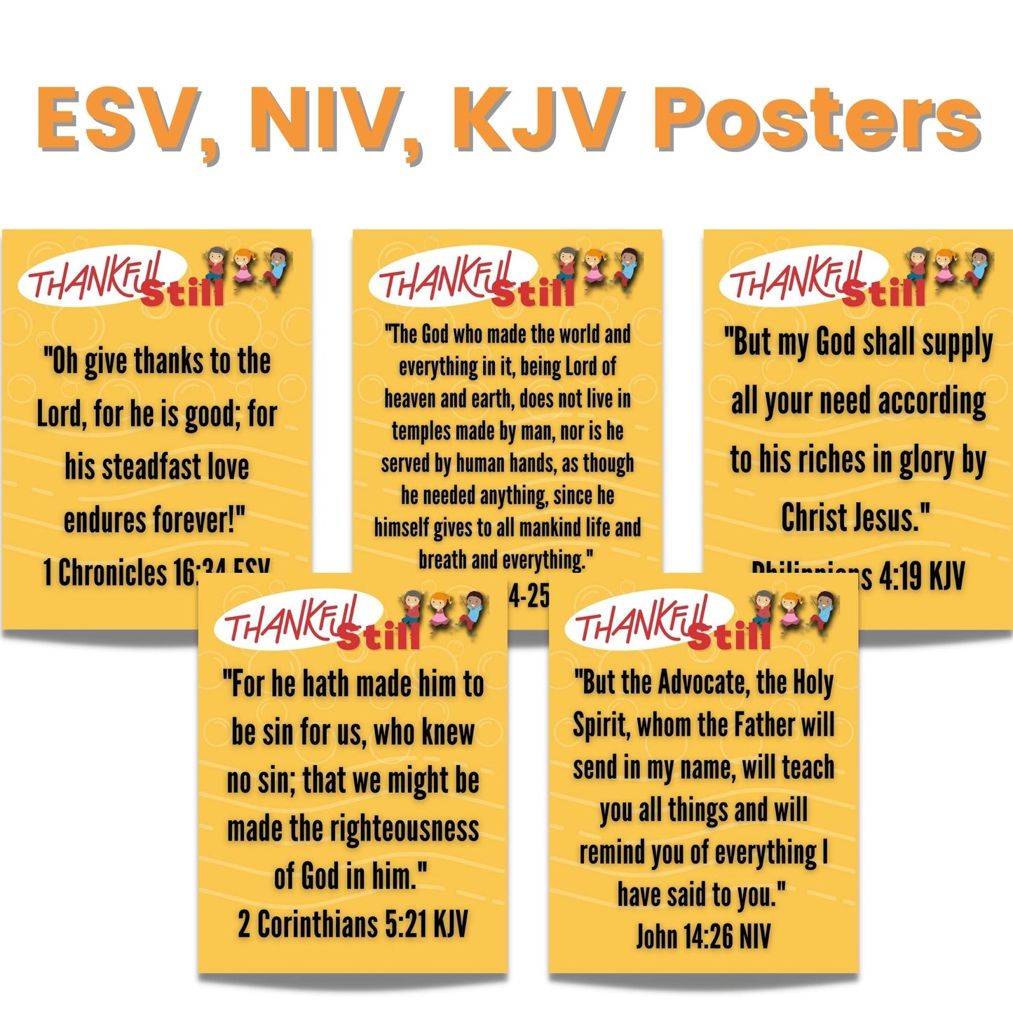 Thankful Still: 4-Week Sunday School Curriculum (download only)