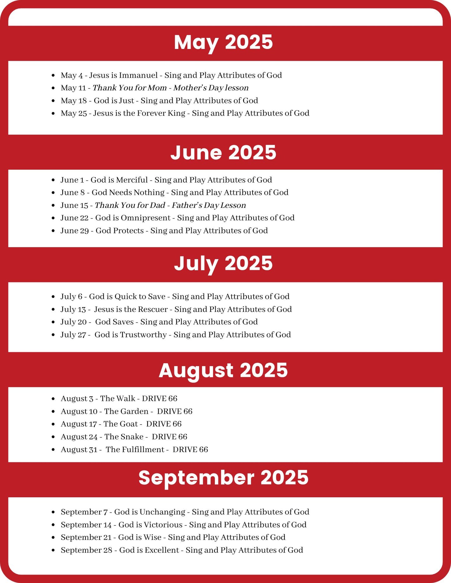 2025 52-Week Bundle - Preschool Curriculum Bundle