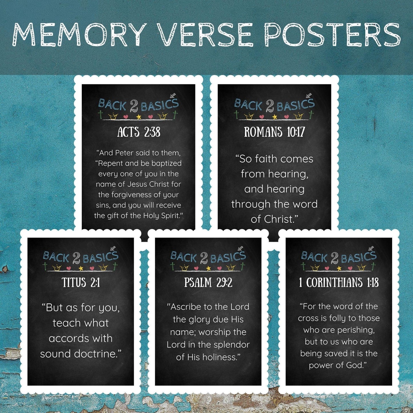 Back to Basics: 5-Week Children's Ministry Curriculum