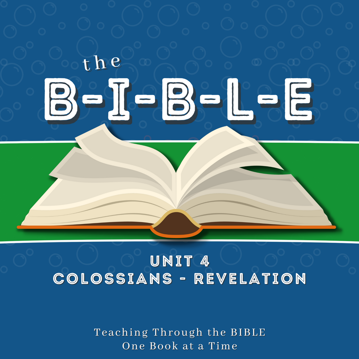 The B-I-B-L-E : Teaching Through the Bible in a Year - Lessons on each book of the Bible for kids 5-11 (download only )
