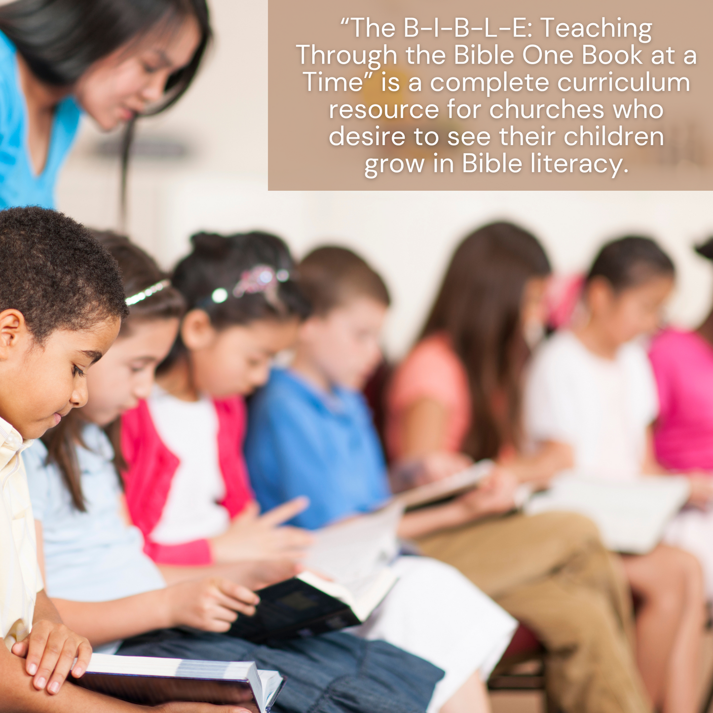 The B-I-B-L-E : Teaching Through the Bible in a Year - Lessons on each book of the Bible for kids 5-11 (download only )