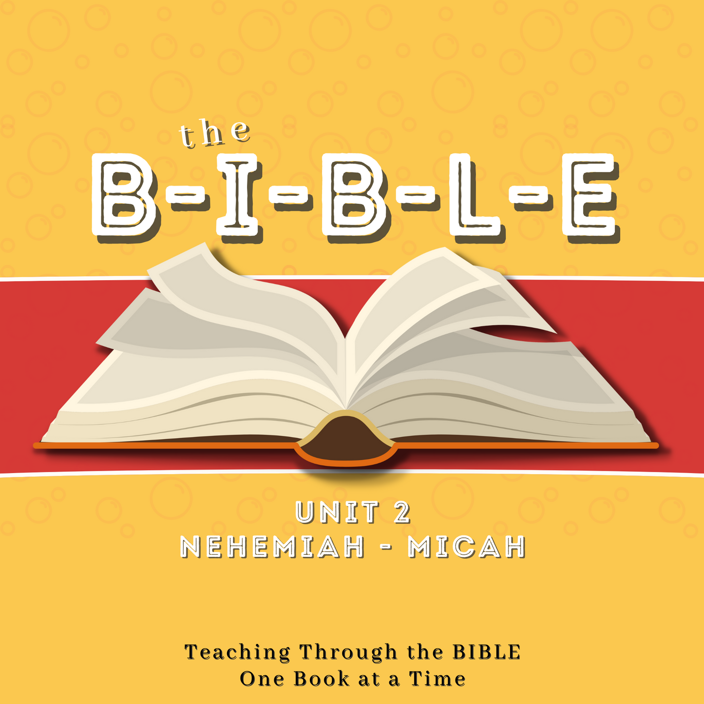 The B-I-B-L-E : Teaching Through the Bible in a Year - Lessons on each book of the Bible for kids 5-11 (download only )