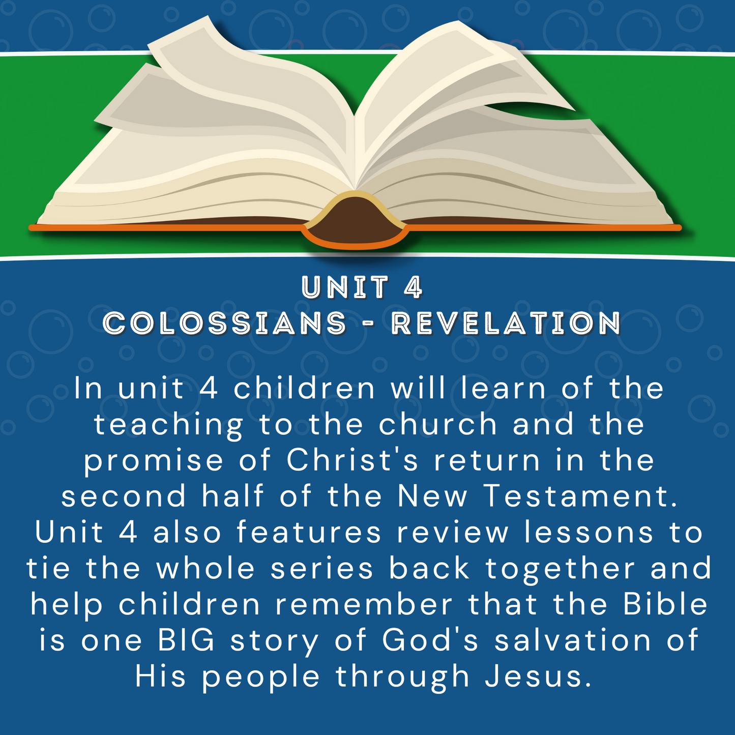 The B-I-B-L-E : Teaching Through the Bible in a Year - Lessons on each book of the Bible for kids 5-11 (download only )