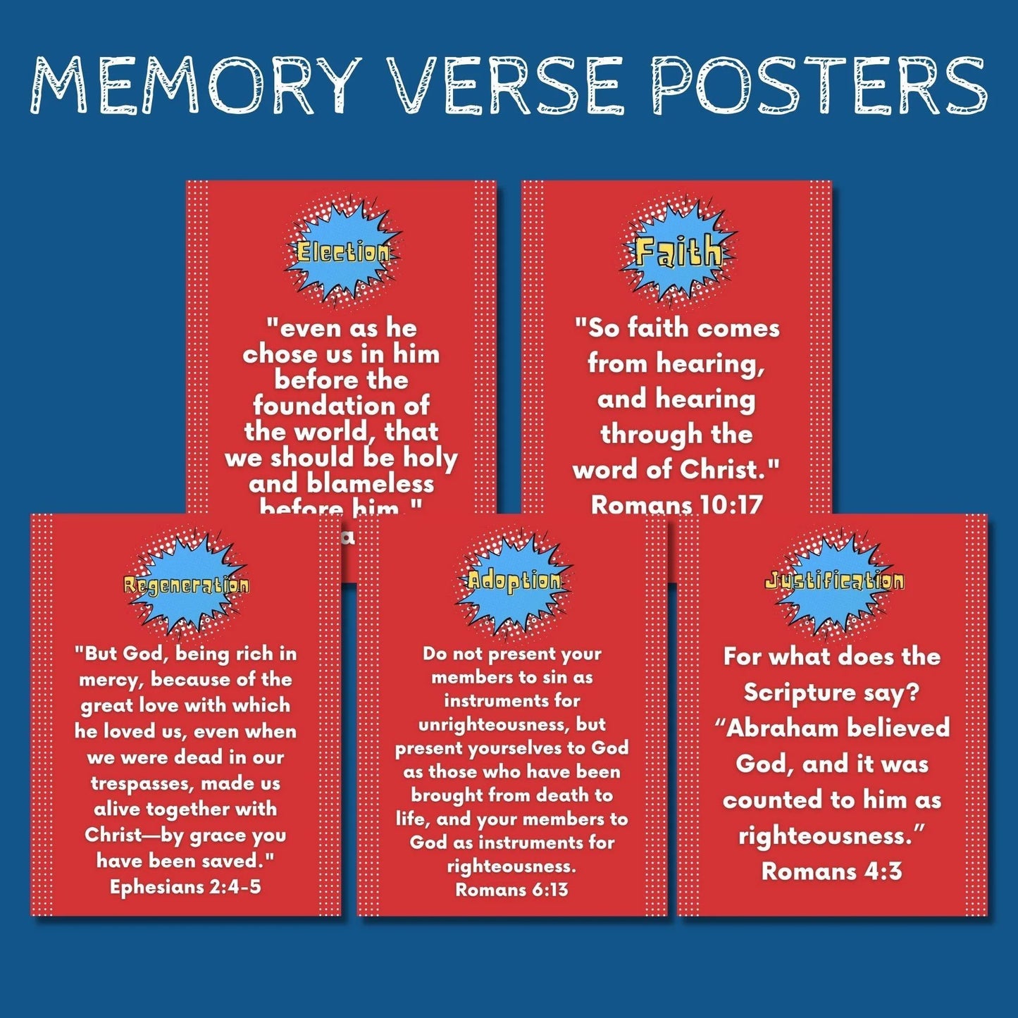 Big Bible Words 8-Week Curriculum on Salvation and Big Words (download only)