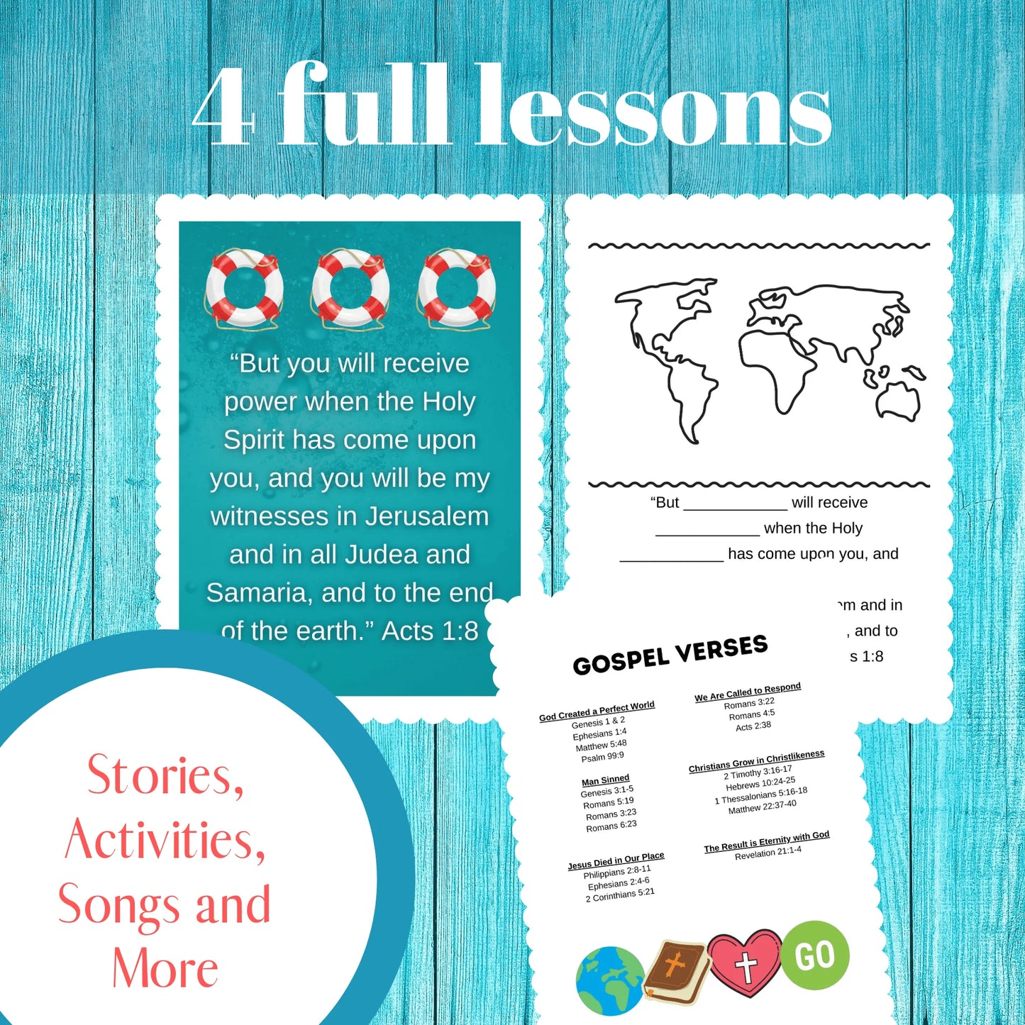 God's Rescue Plan: 4-Week Curriculum on the Birth of the Church (download)