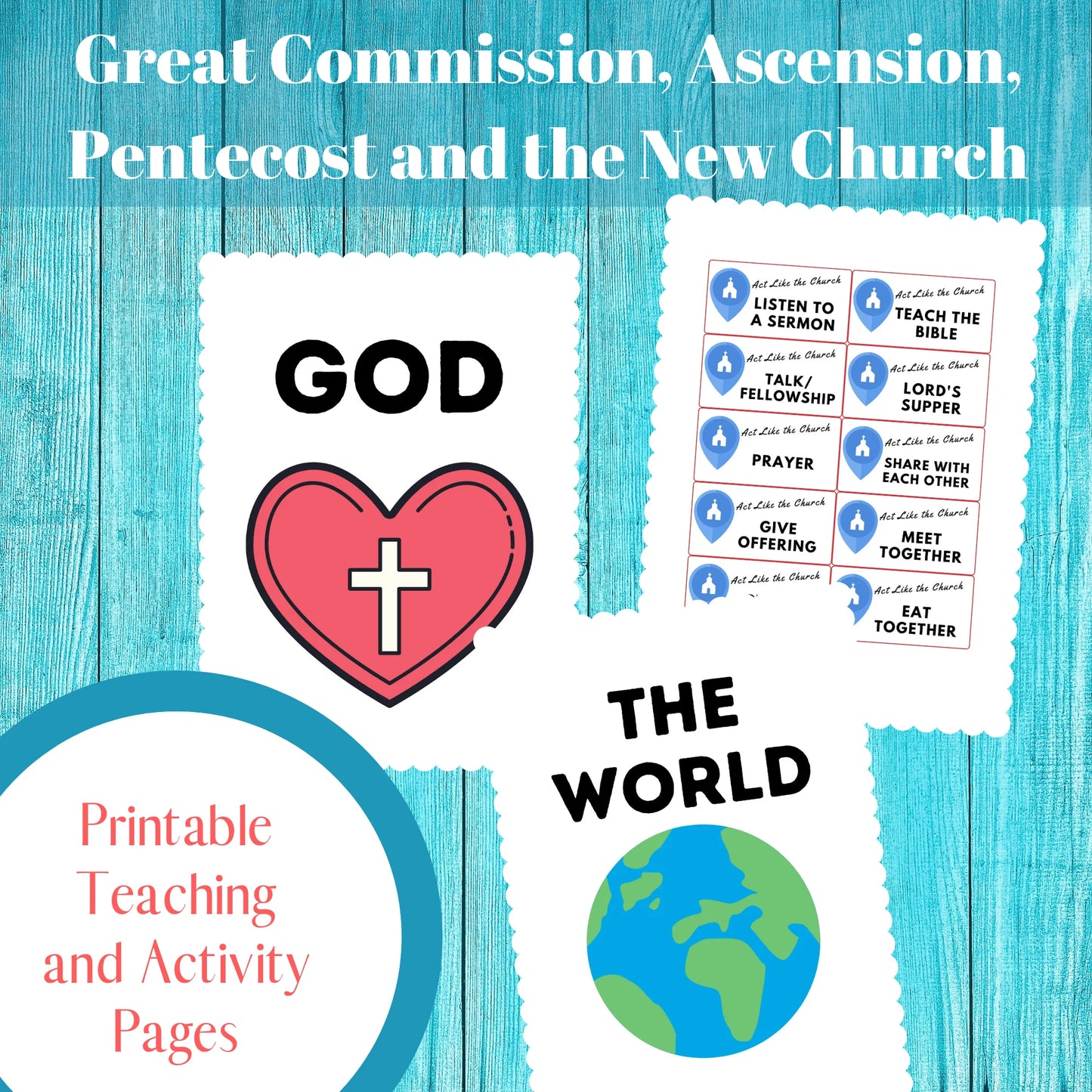 God's Rescue Plan: 4-Week Curriculum on the Birth of the Church (download)