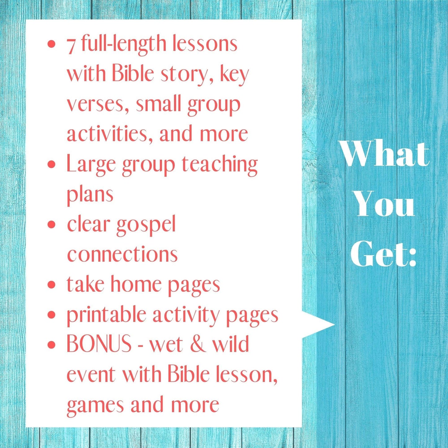 Splash! 7-Week Bible Lessons for Summer (download only)
