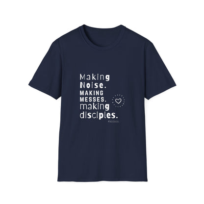 Making Disciples – KidMin Softstyle Volunteer Tee - Children's Ministry Volunteer Shirt