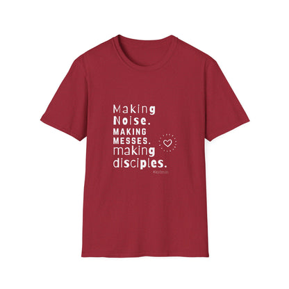 Making Disciples – KidMin Softstyle Volunteer Tee - Children's Ministry Volunteer Shirt