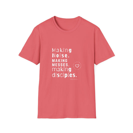 Making Disciples – KidMin Softstyle Volunteer Tee - Children's Ministry Volunteer Shirt