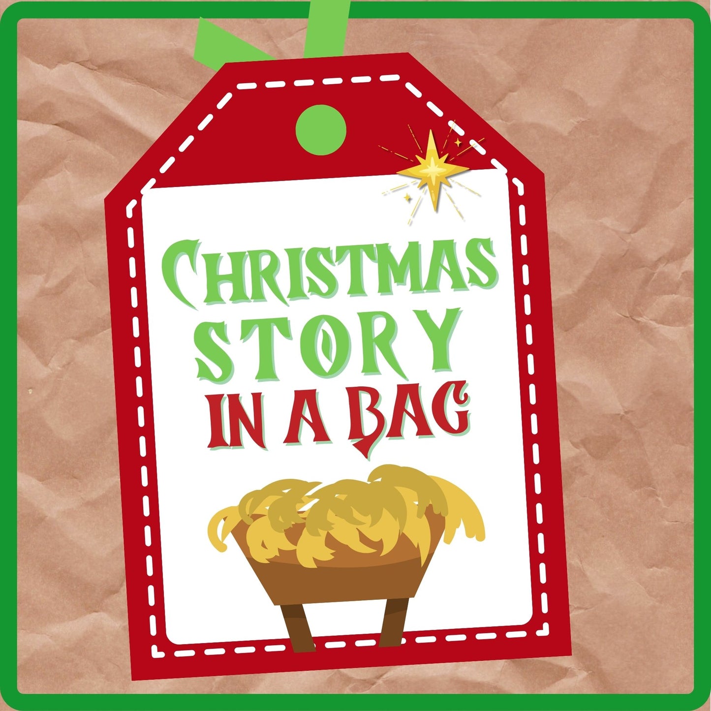 Christmas Story in a Bag (Free Resource)