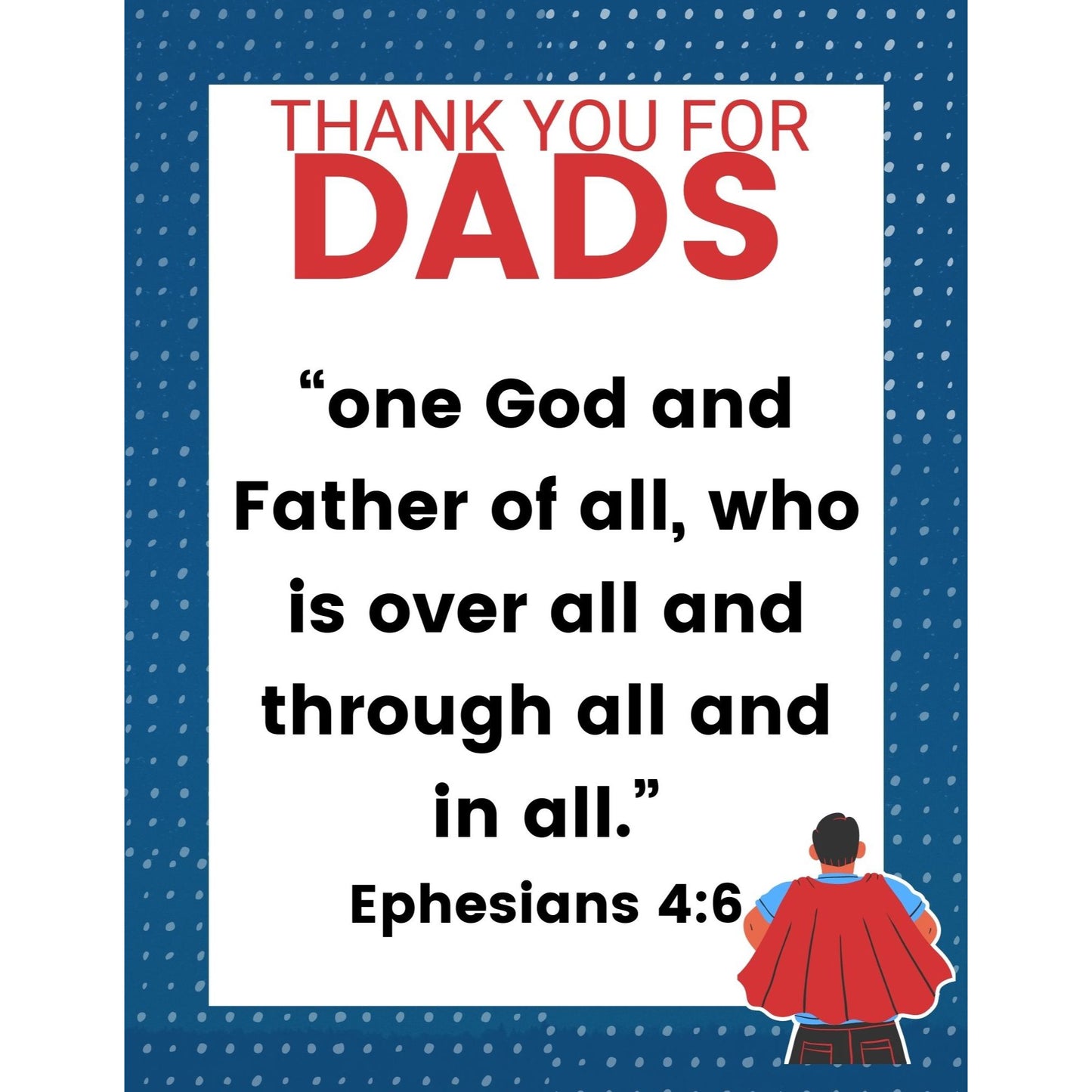 Thank You for Dads - Father's Day Bible Lesson for ages 2-5 (download only)