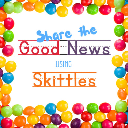 Gospel Printable Using Skittles Candies (download only)