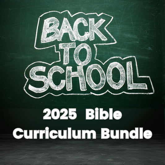 🎒 2025 Back-to-School Bible Curriculum Bundle