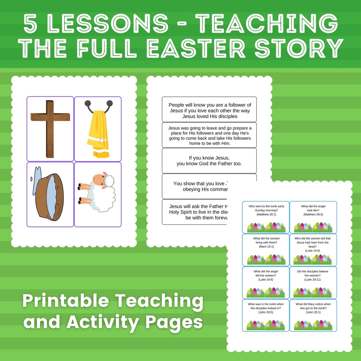 Why Easter? - 5-Week Bible Curriculum for Easter for ages 5-12