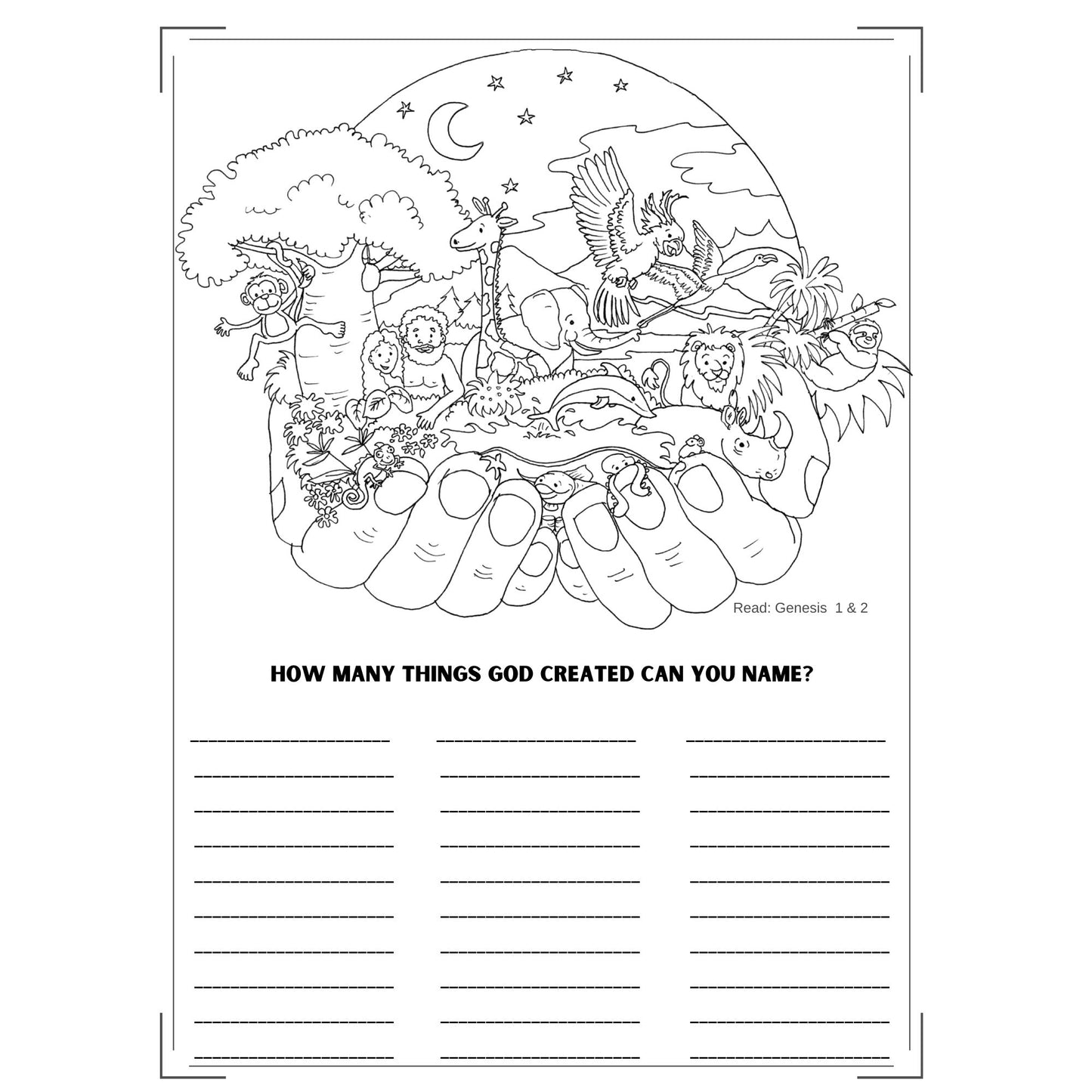 "Is It Time Yet?" Coloring Book for Advent and Christmas (download only)