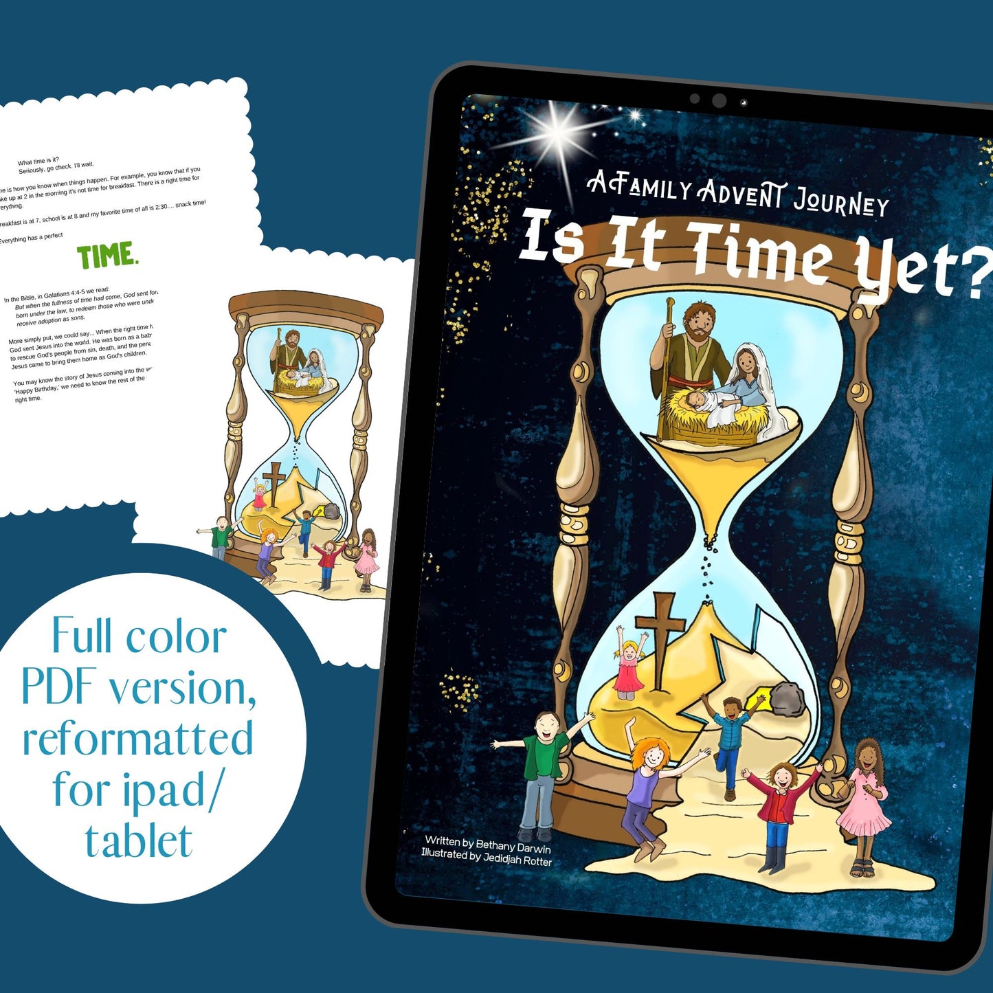 "Is It Time Yet?" Family Ebook and Worship Guide for Advent and Christmas (download only)