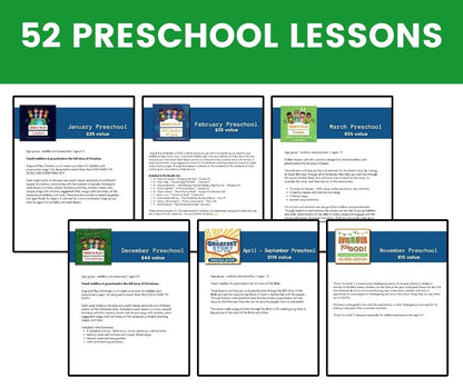 2024 52-Week Bundle - Preschool and Elementary Curriculum