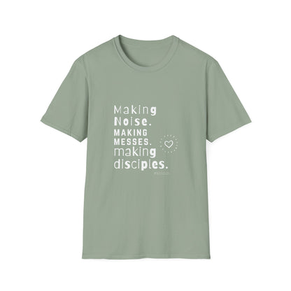 Making Disciples – KidMin Softstyle Volunteer Tee - Children's Ministry Volunteer Shirt