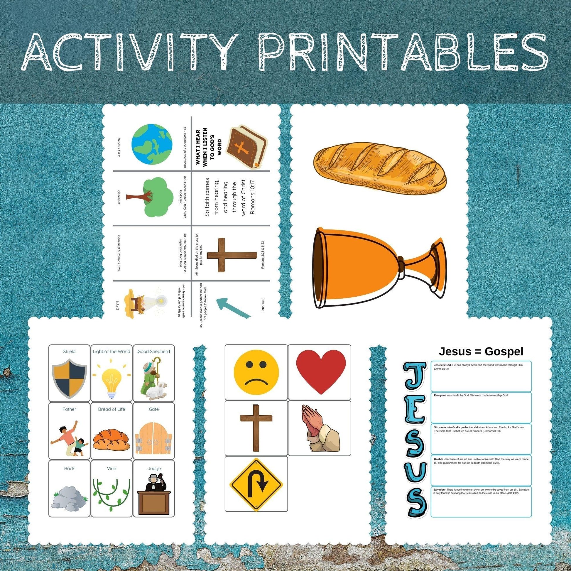 Bible Crafts for Children's Ministry Archives - Kids Bible Lessons