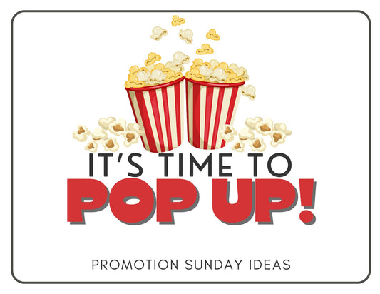 Pop Up Sunday Printable Pack