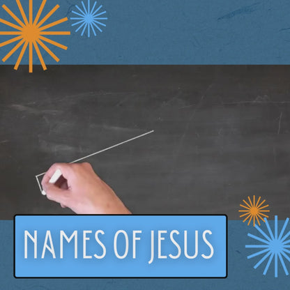 Guess the Names of Jesus - On Screen Game for Children's Ministry (download only)