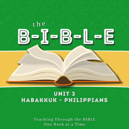 The B-I-B-L-E : Teaching Through the Bible in a Year - Lessons on each book of the Bible for kids 5-11 (download only )