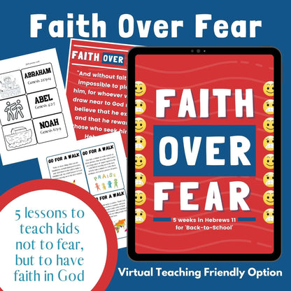 Faith Over Fear: 5-Week Curriculum (download only)