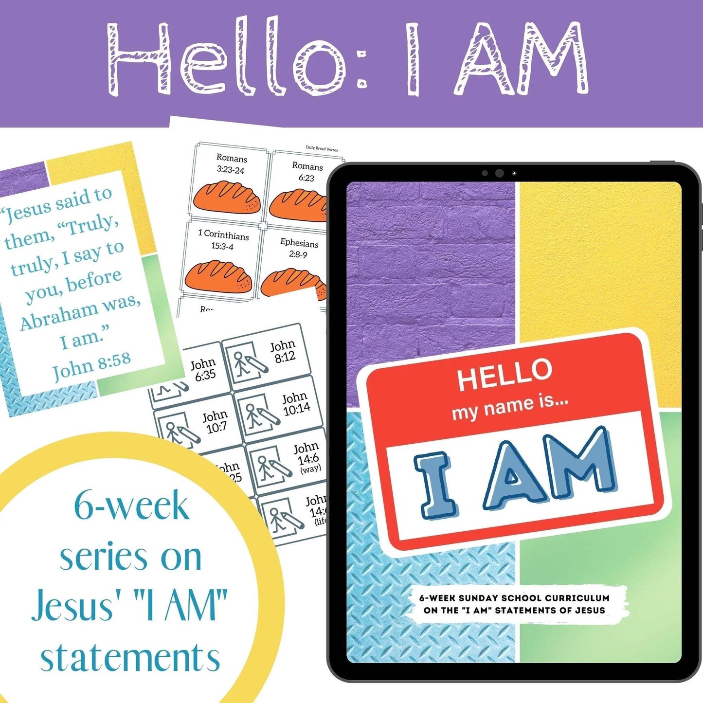 I AM: 6-Week Curriculum on the Person of Christ (download)