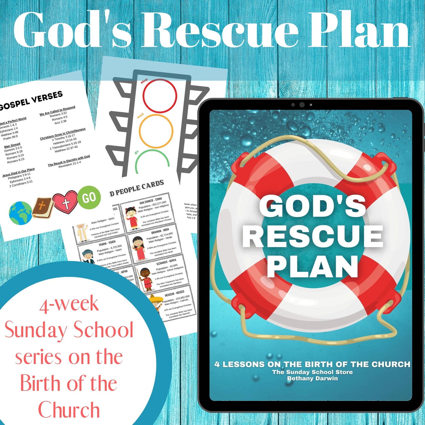 God's Rescue Plan: 4-Week Curriculum on the Birth of the Church (download)