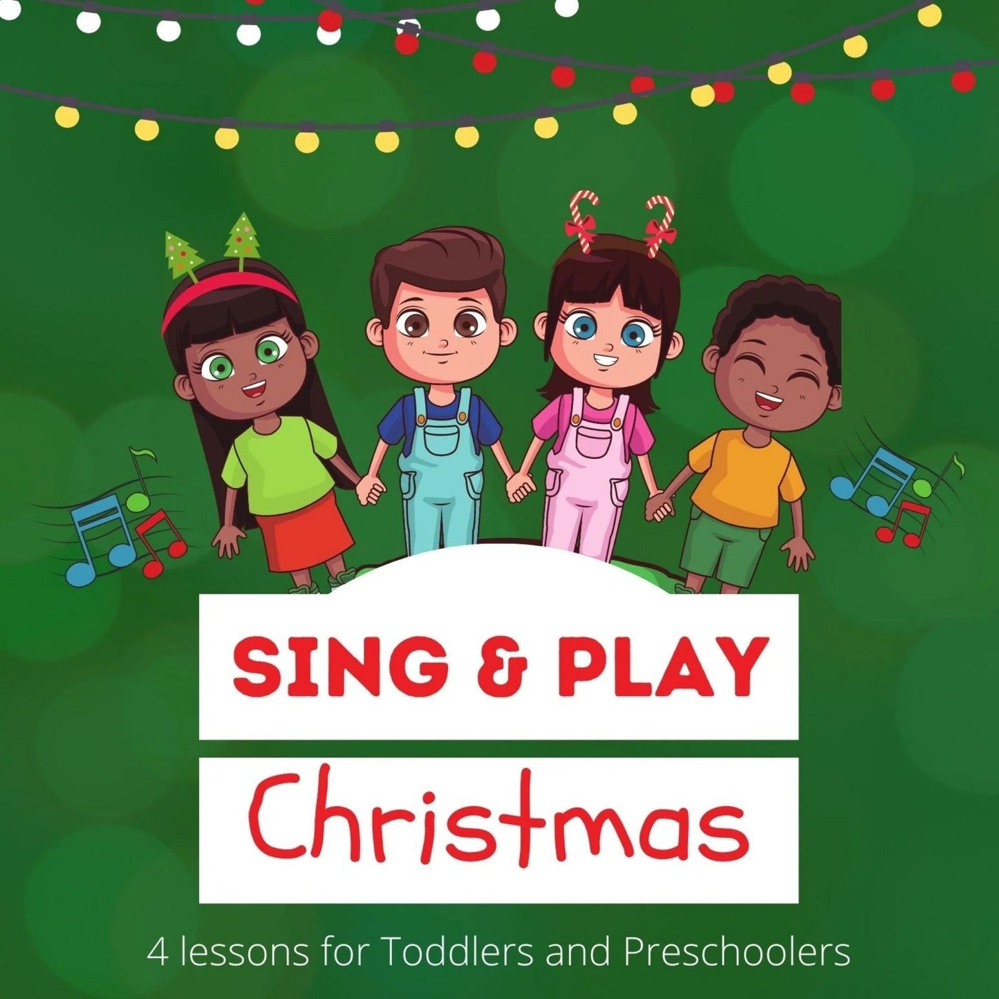 Sing and Play Christmas: 4 Bible Lessons for Preschool and Toddlers - age 1-5 (download only)