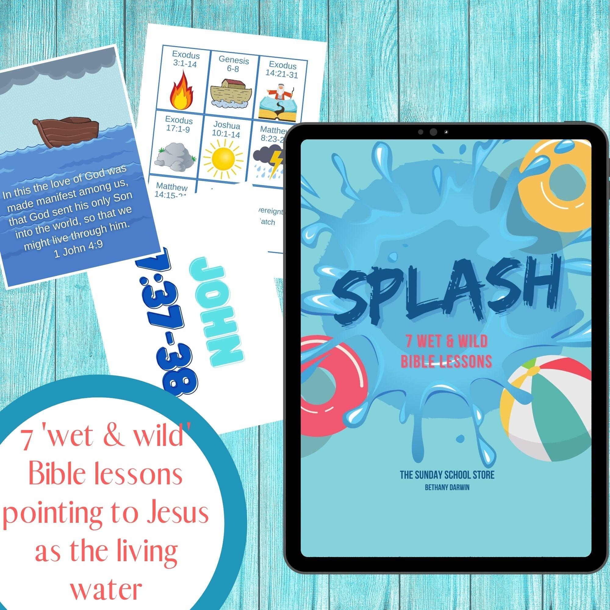 Splash Bible Curriculum For Kids 7 Week Water Themed Sunday School splash-bible-curriculum-for-kids-7-week-water-themed-sunday-school